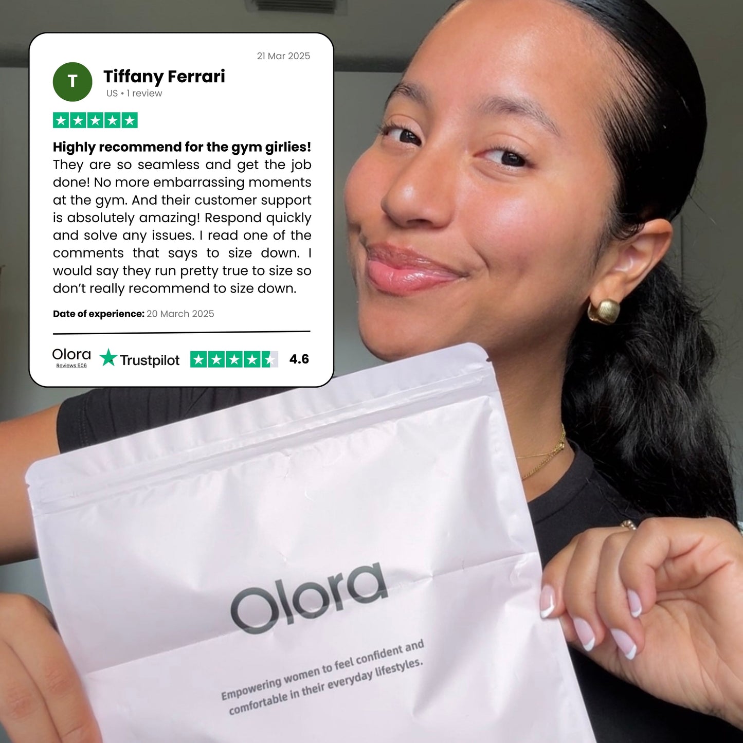 Olora Invisible Camel Toe Thong