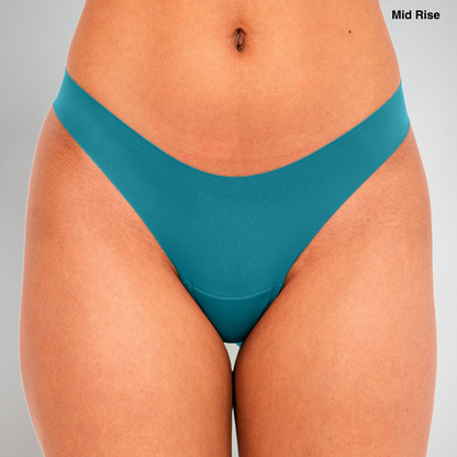 Olora Invisible Camel Toe Thong Mid Rise